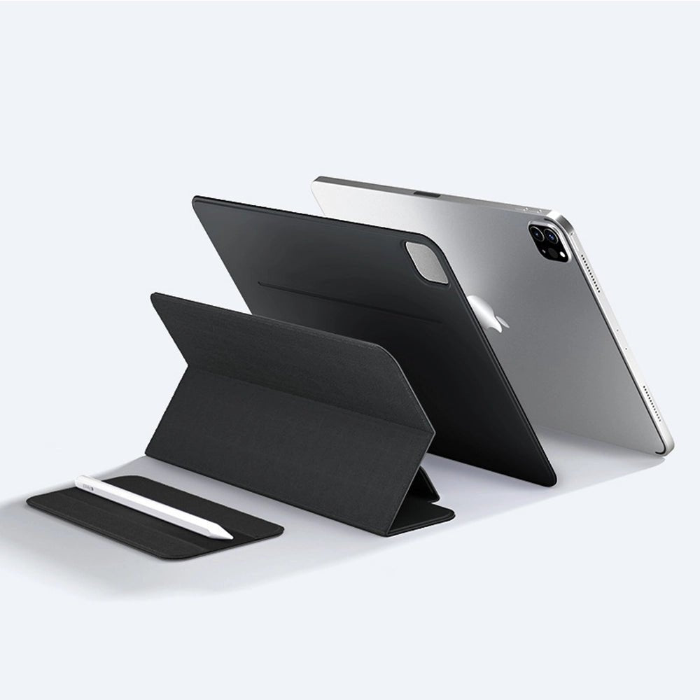 SplitFusion Magnetic iPad Case - Ultra Slim Protective Cover with Auto Sleep/Wake for iPad Pro/Air - Perfect for Work, Travel & Home Use