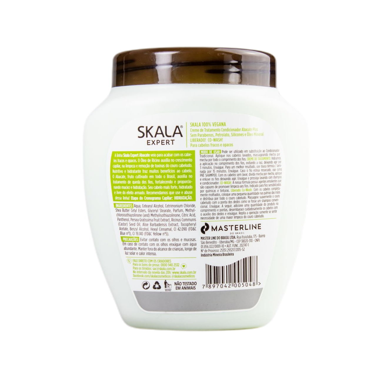 Skala Avocado Treatment Cream - Deep Moisturizing Hair Care for Dry & Damaged Hair - Perfect for Salon-Quality Results at Home