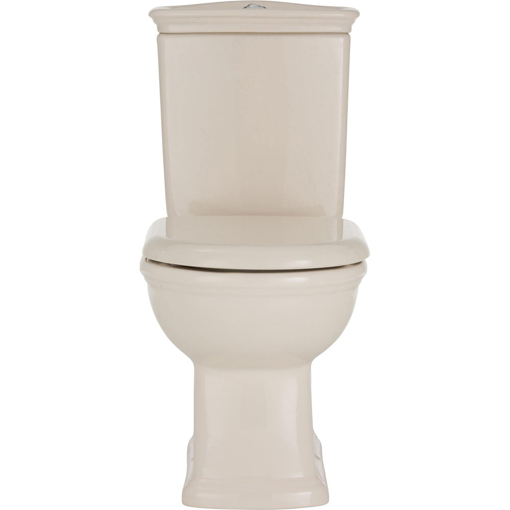 Fienza Rak Washington Close Coupled Toilet Suite with S-Trap 240mm in Ivory - Perfect for Modern Bathrooms and Small Spaces