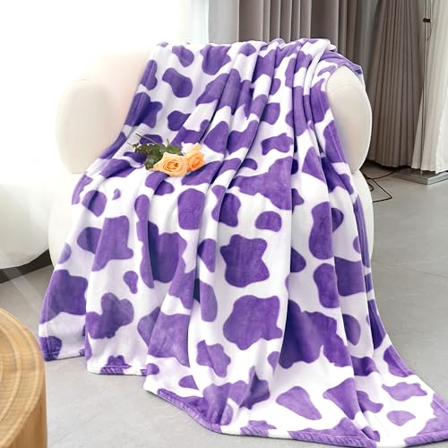 Cowthrowblanket-purple