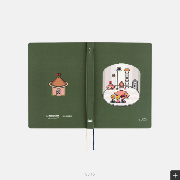 Hobonichi Techo 2025 MOTHER A5 Daily Planner - January Start, Monday Start - Japanese Edition - Perfect for Journaling, Planning & Gift Giving