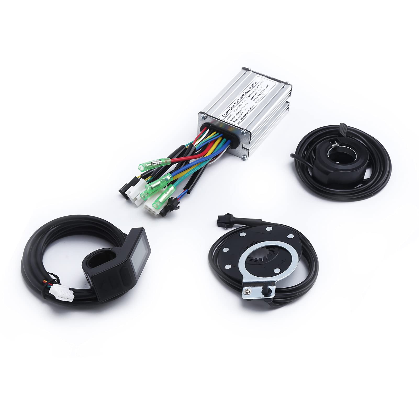 Brushless Motor Controller Kit for E-Bike - Stable & Sensitive LCD Panel