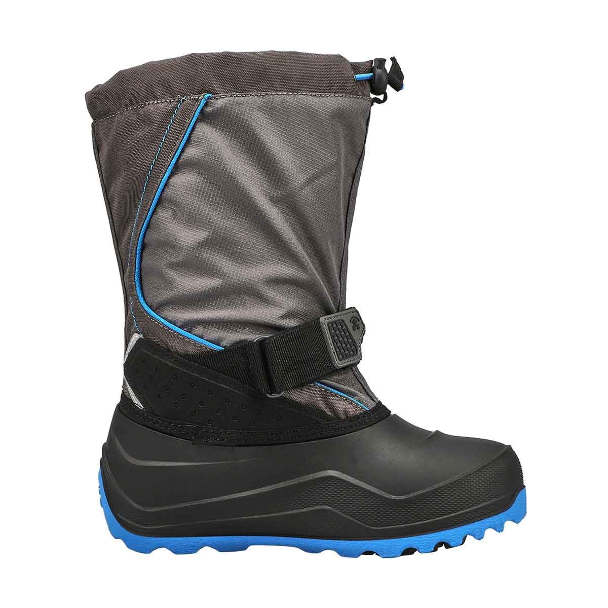Kamik Boys Snow Boots - Waterproof Winter Boots for Toddler, Little Kid & Big Kid - Warm & Durable for Snow Play, Sledding & Outdoor Adventures