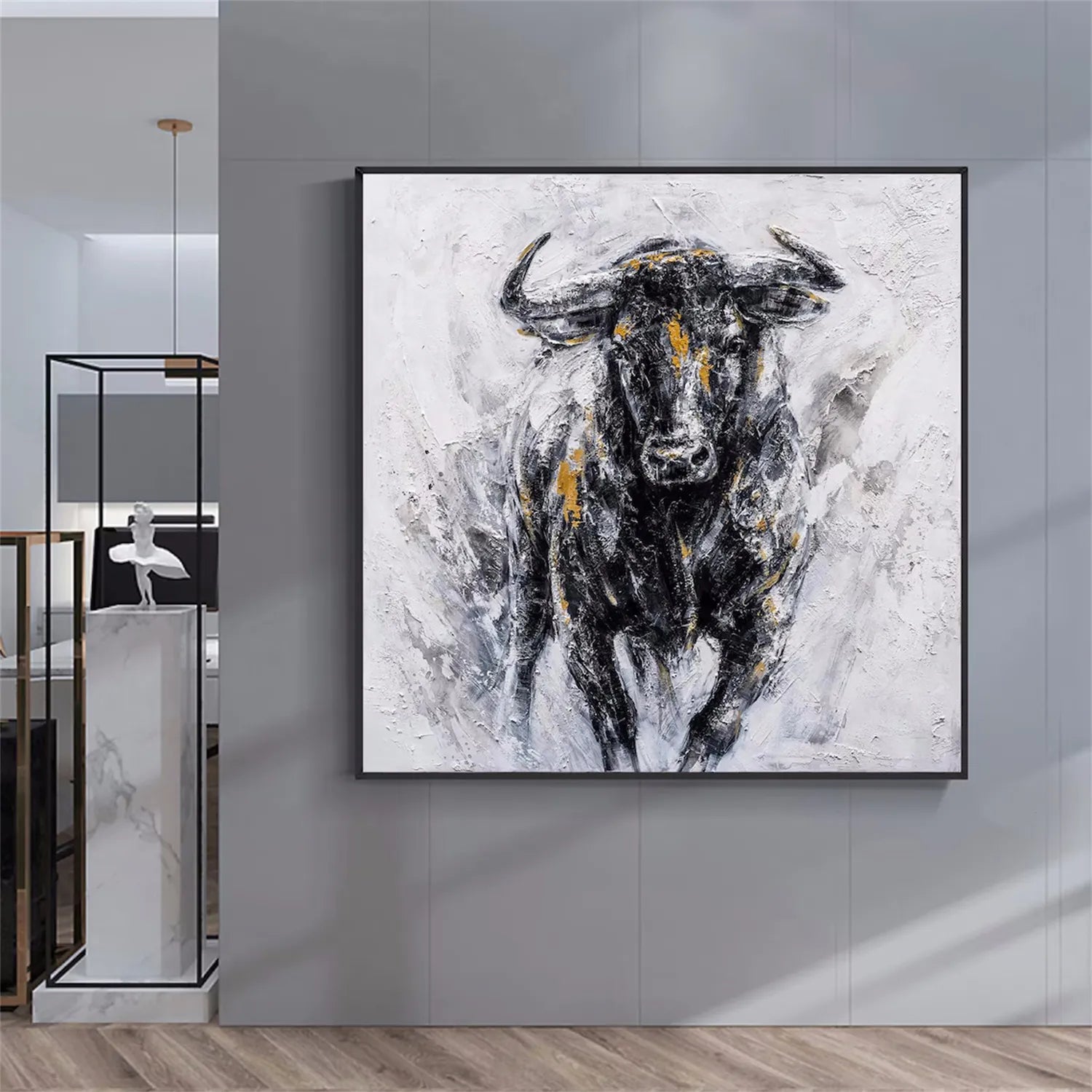 Animal Art Painting #AP053 - Handmade Wildlife Canvas Art for Home & Office Decor | Perfect for Living Room, Bedroom, and Gift Giving
