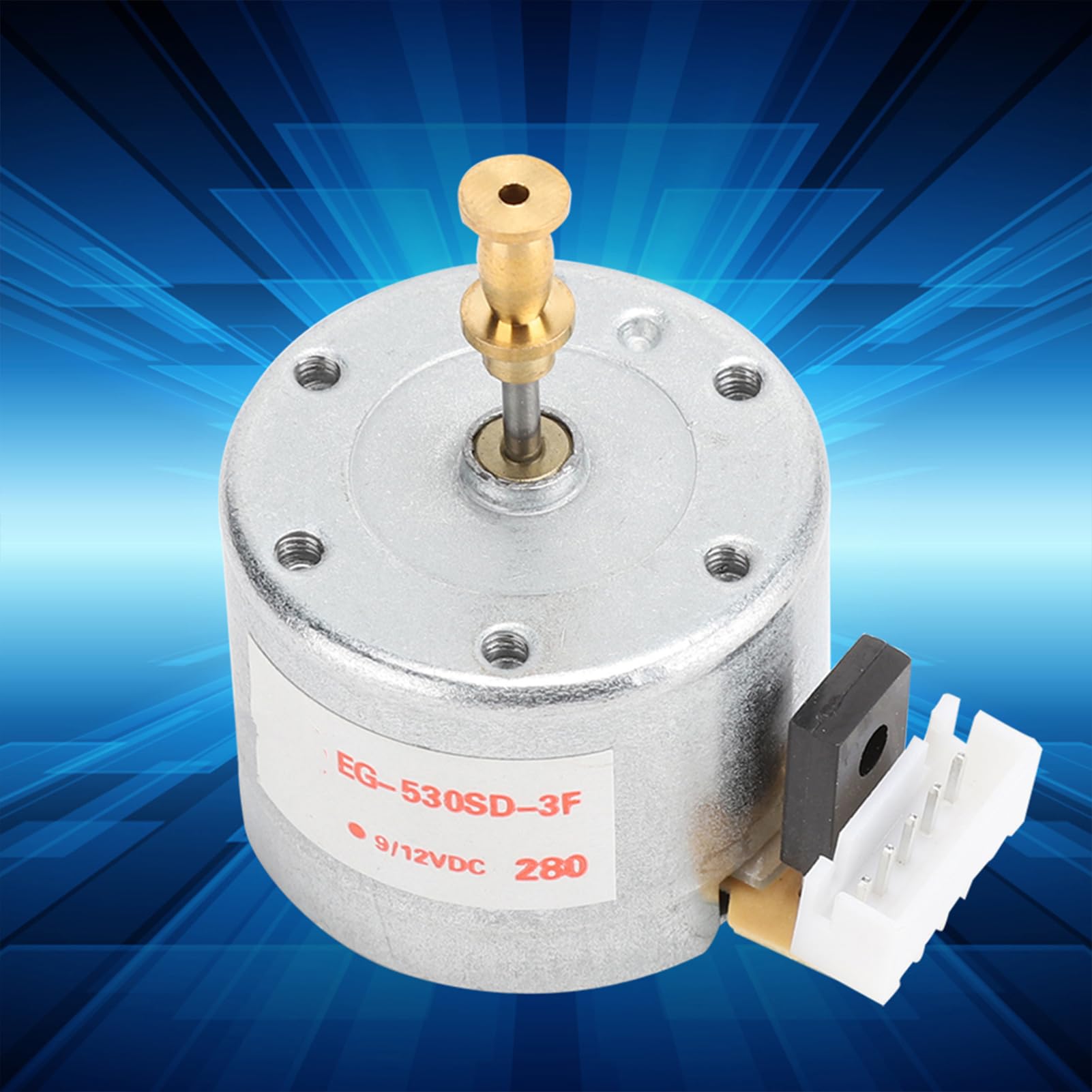 Tyenaza 12V 3-Speed Turntable Motor with 25mm Mounting Hole - Replacement for Phonograph Record Players (78 RPM) - Perfect for Vinyl Record Player Repair and DIY Turntable Projects