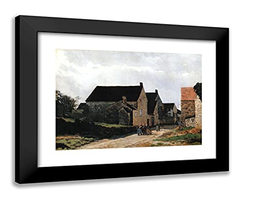 Black Modern Wood Frame