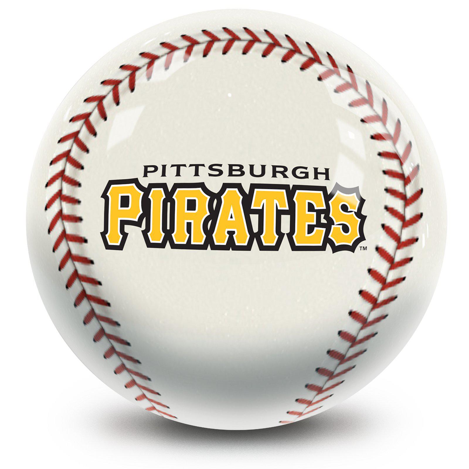 MLB Pittsburgh Pirates Official Licensed Bowling Ball - Perfect for Bowling Enthusiasts & Pirates Fans | Great for Leagues, Parties & Gifts