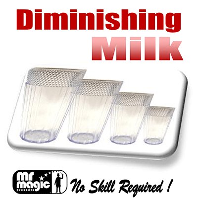 Mr. Magic Diminishing Milk (Multim in Parvo) - Perfect for Magic Tricks, Illusions & Stage Performances
