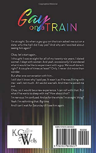 Gay on a Train - LGBTQ+ Pride Novel | Coming-of-Age Story for Book Clubs & Travel Reading