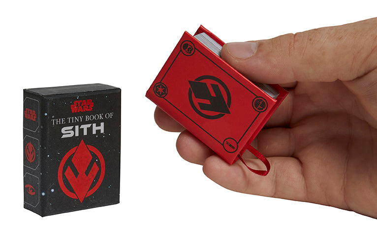 Star Wars: The Tiny Book of Sith - Mini Dark Side Guide for Collectors & Fans - Perfect for Gifts, Display & Cosplay Accessories