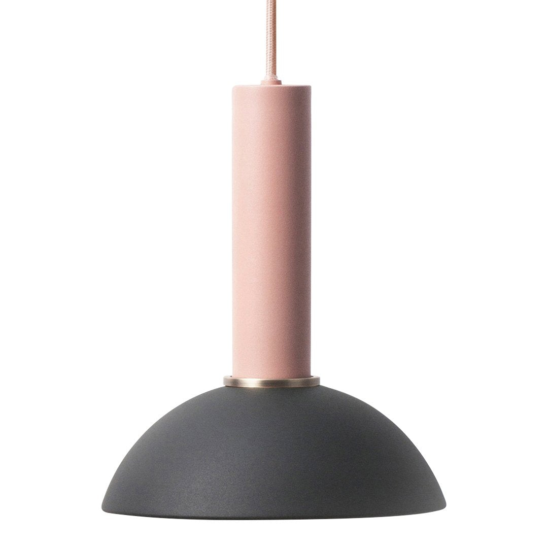 Ferm Living Hoop Shade Collection - Modern Pendant Lighting for Dining Room, Bedroom & Living Room Decor - Scandinavian Style Ceiling Lamp