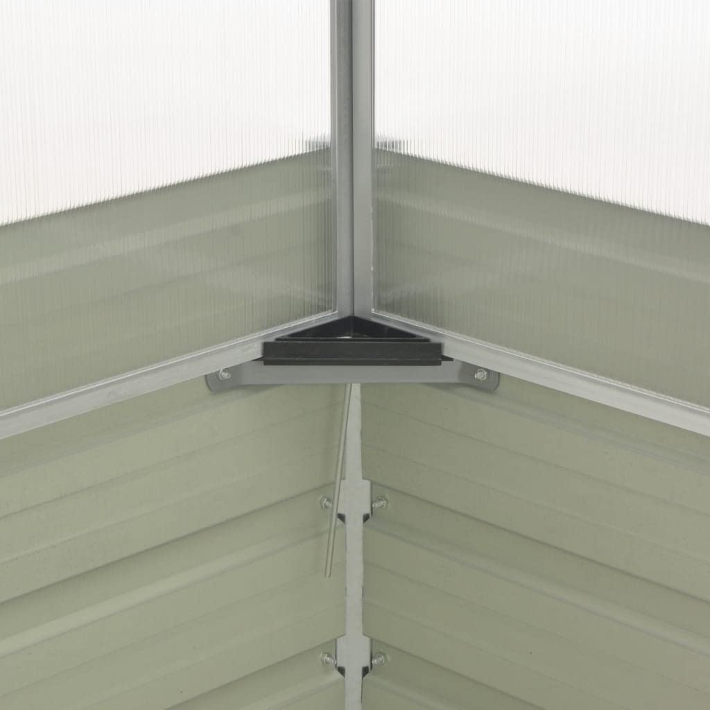 39.4x39.4x33.5 Inch Galvanized Steel Greenhouse Cover for Vegetables, Flowers, Herbs & Fruits - Garden, Patio & Balcony Protection - Durable Plant Shelter for Year-Round Gardening