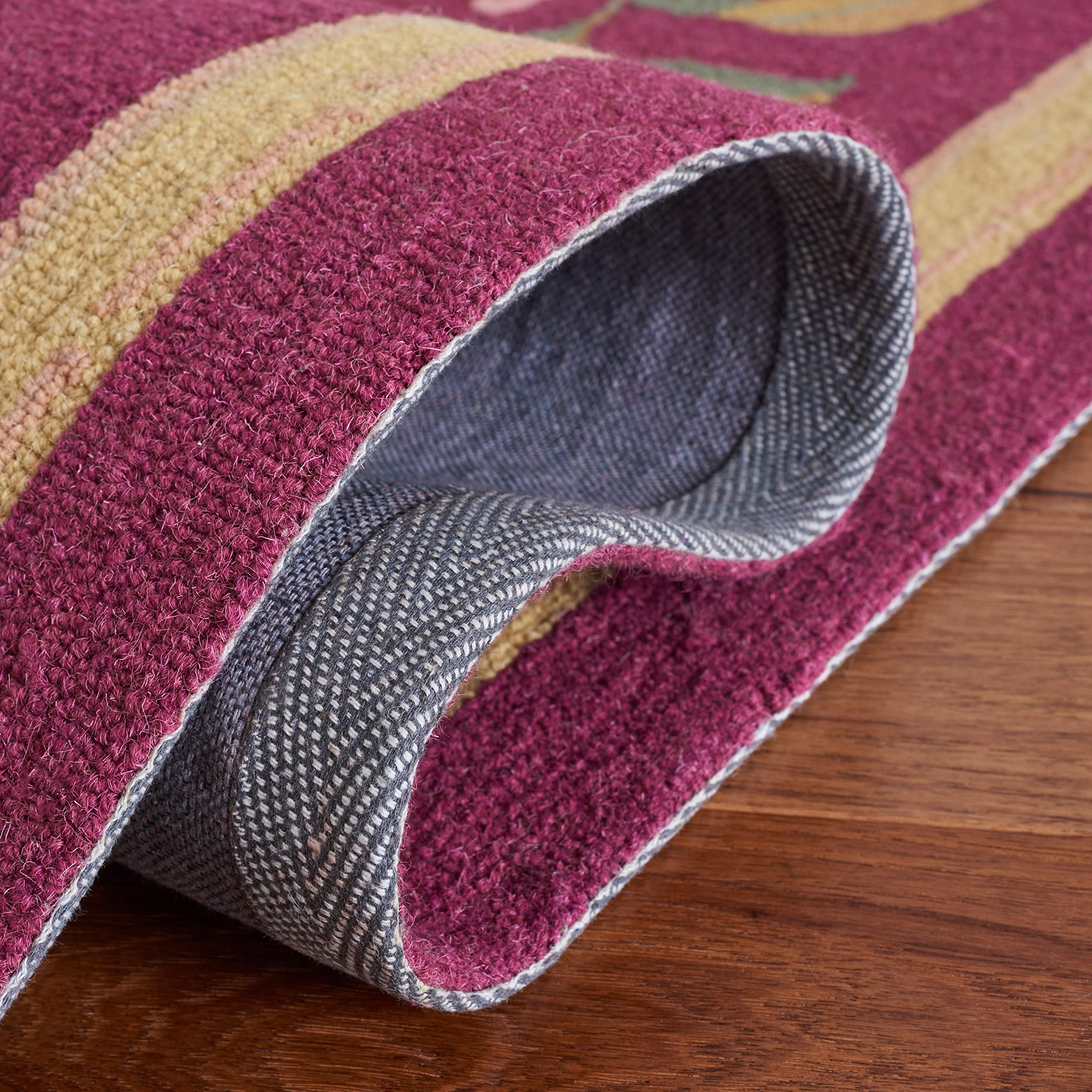 SAFAVIEH Chelsea Collection Hand-Hooked Wool Runner Rug - 2'6