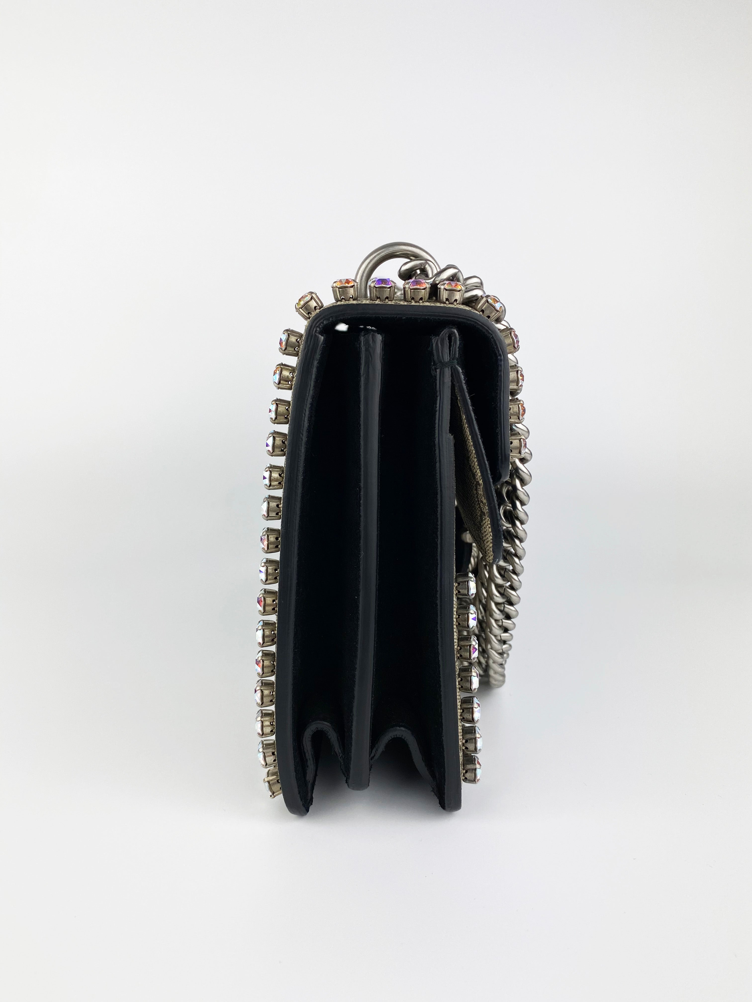 Gucci Dionysus Crystal Embellished Shoulder Bag - Luxury Designer Handbag for Women | Perfect for Parties, Weddings & Evening Events