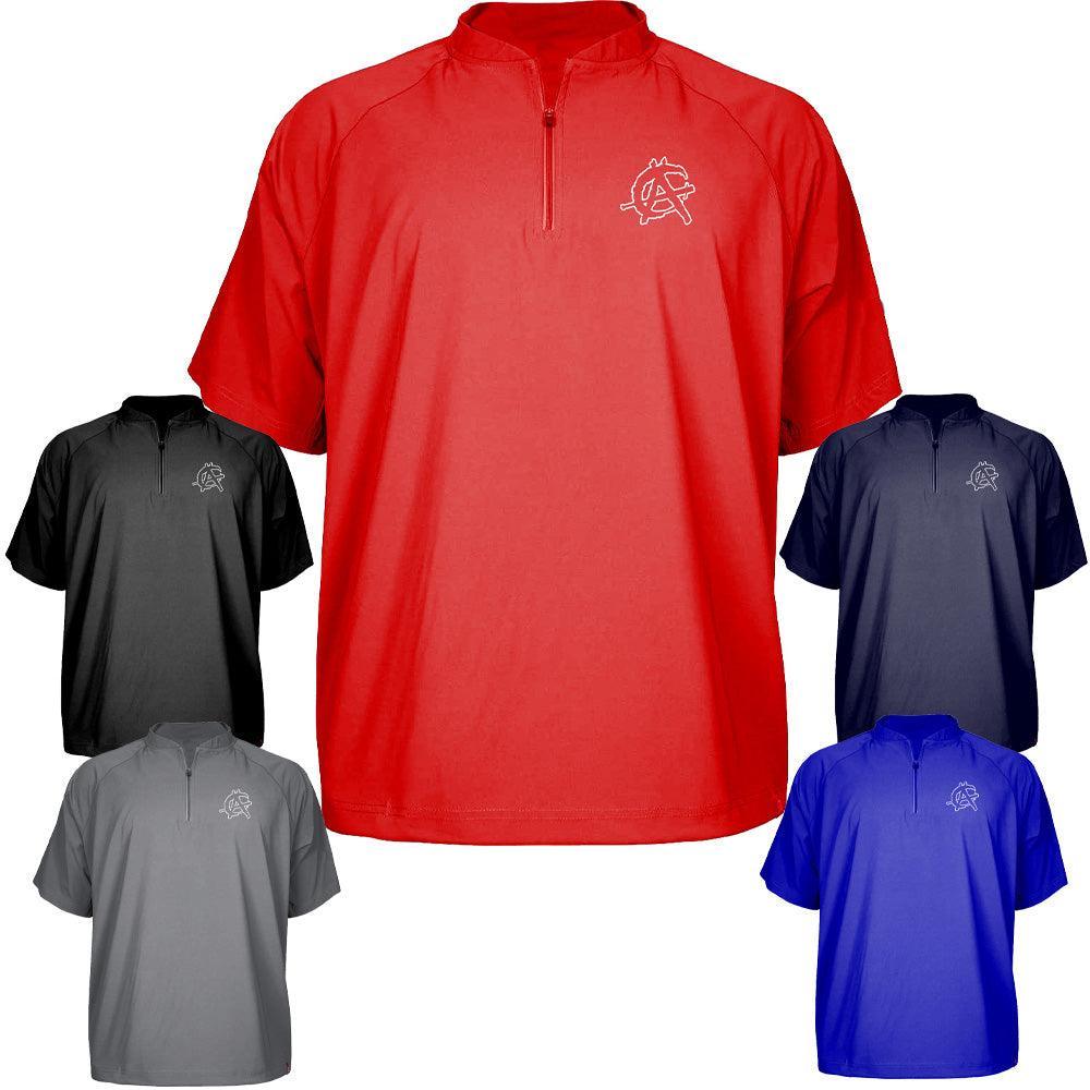 Anarchy ChampLite Short Sleeve Cage Jacket - Lightweight Breathable Workout Top for Gym, Running & Outdoor Sports