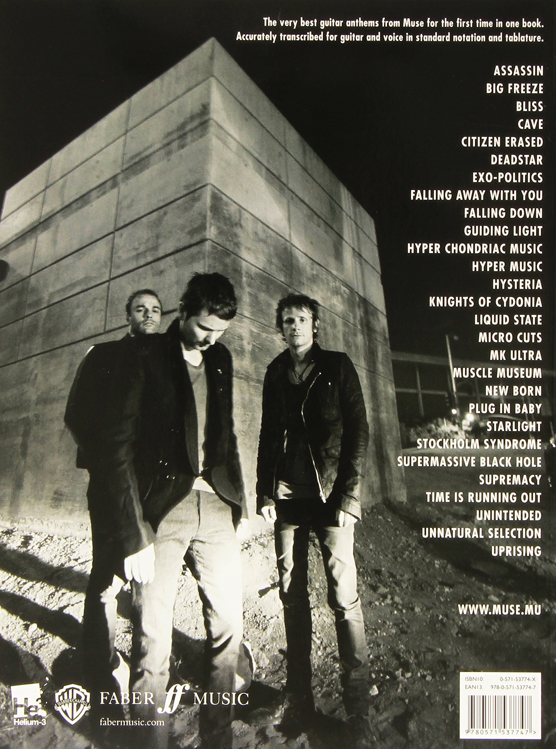 Muse Guitar Songbook - Official Guitar Tabs & Chords for Muse Songs | Perfect for Learning & Playing Muse Hits at Home, Gigs, or Practice Sessions