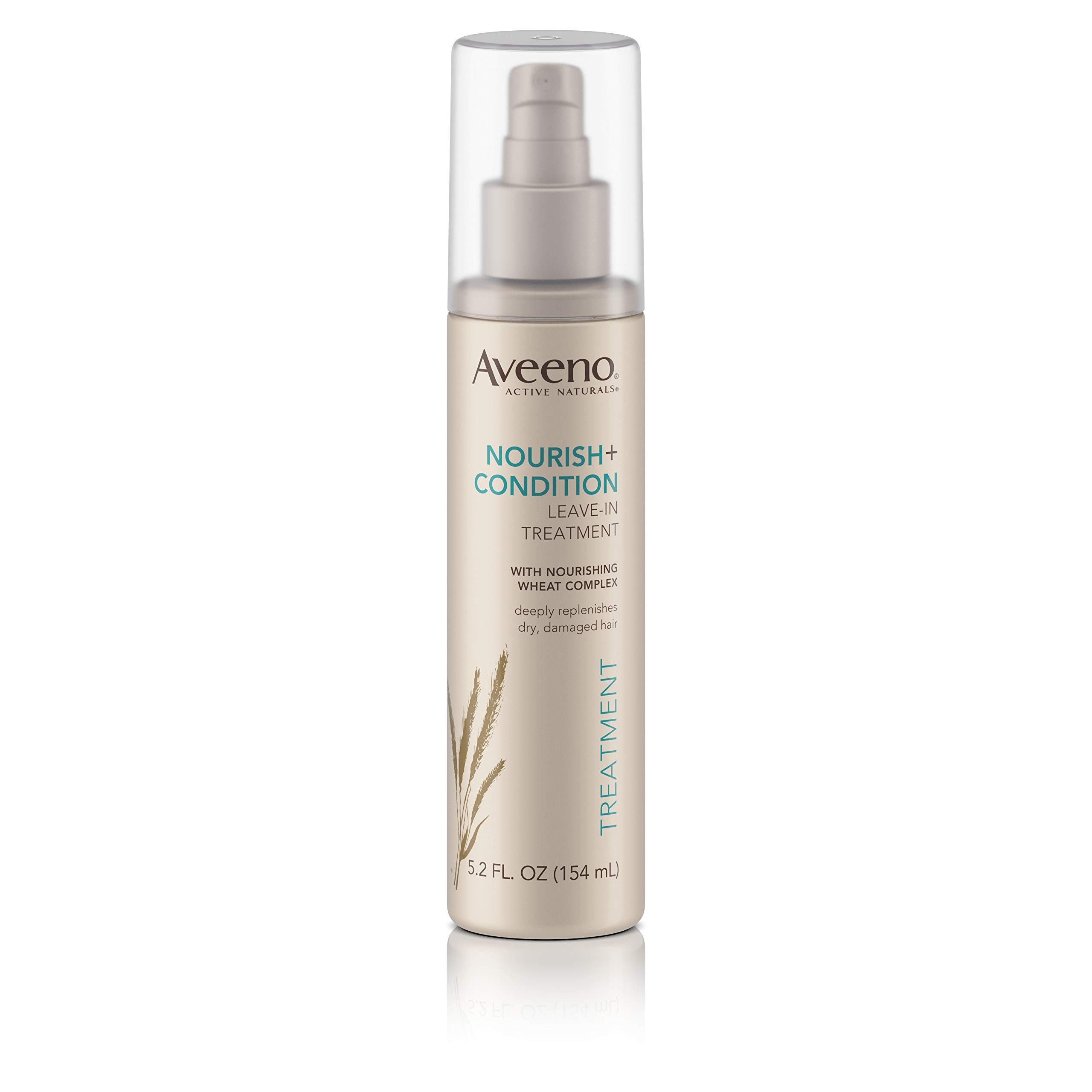 Aveeno Nourish + Condition Leave-In Treatment Spray for Dry Hair - 5.2 oz | Hydrating Hair Care with Oat & Vitamin E | Perfect for Daily Use, Post-Shower & Styling