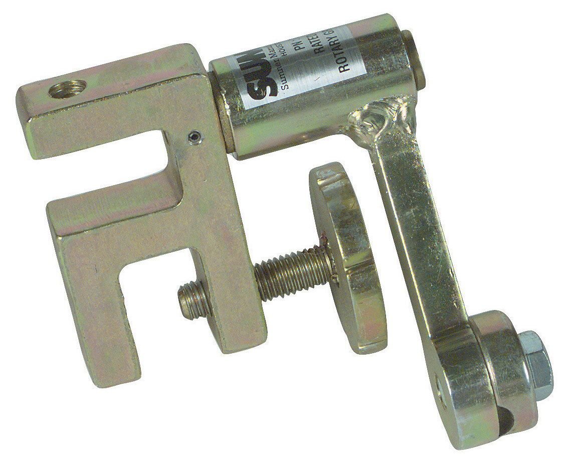Heavy Duty Rotary Ground Clamp for Welding - Copper Alloy Construction with Adjustable Jaws - Perfect for Metal Fabrication, Auto Repair & Construction Work