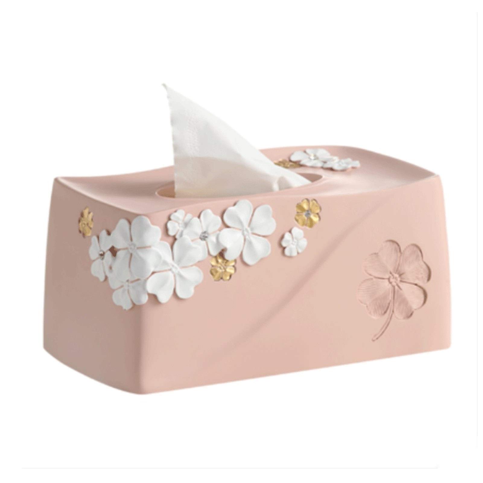 Elegant Modern Napkin Tissue Holder Box - Simple Creative Cute Home Decor for Living Room Coffee Table, Bedroom Nightstand, Study Desk & Vanity | Perfect for Home, Office & Gift Giving