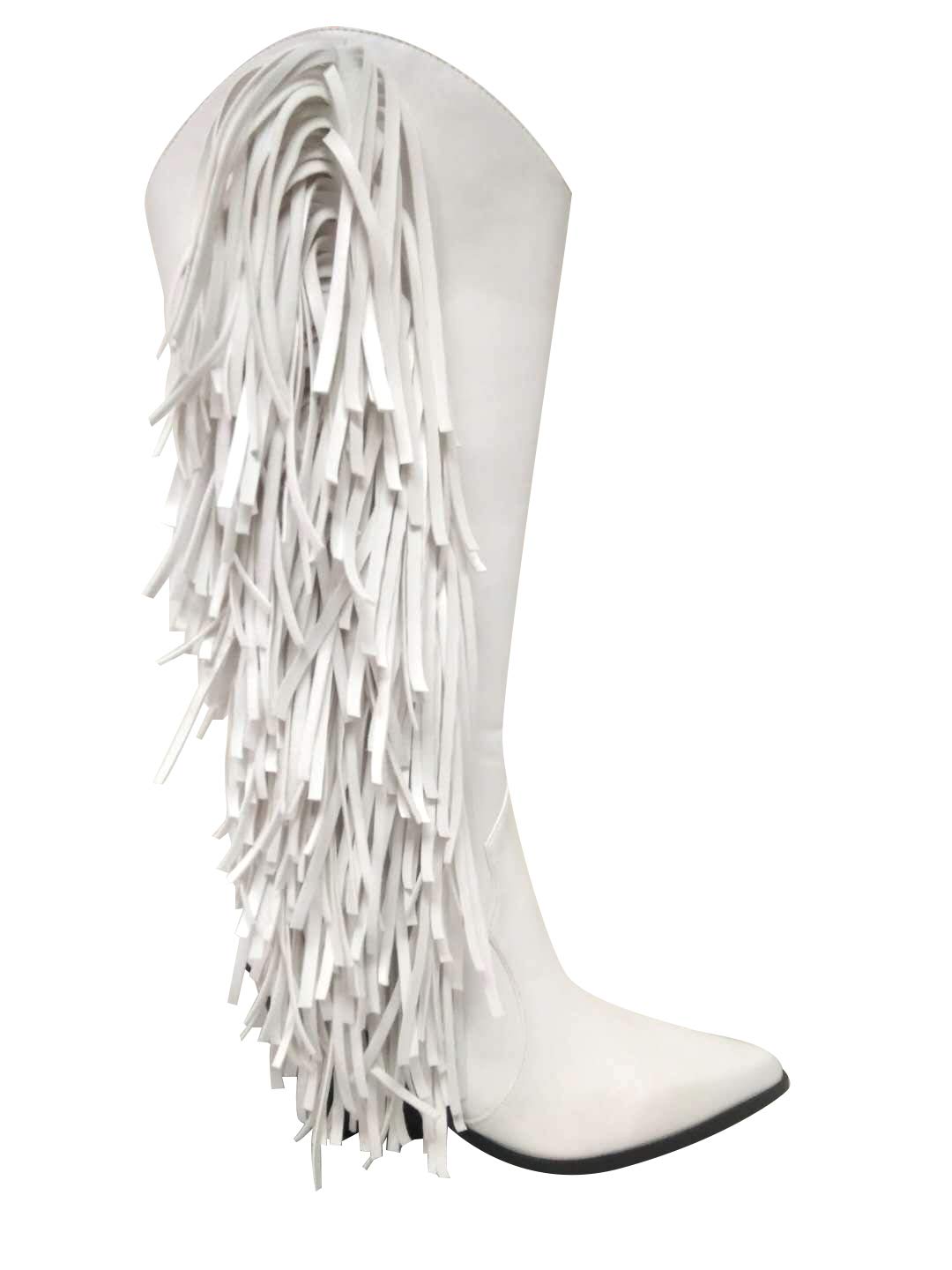 Cape Robbin Women's Cowtown Cowboy Mid Calf Western Boots - Stylish Cowgirl Boots with Chunky Block Heel for Country Dancing, Rodeo & Fashion Outfits