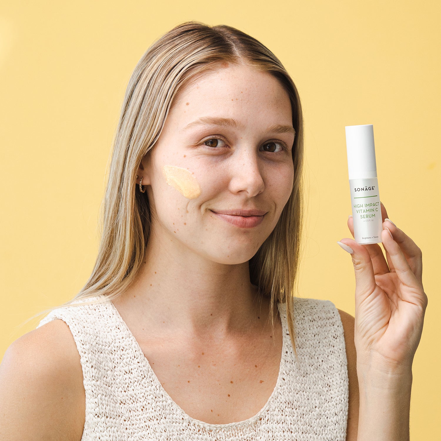 Best High Impact Vitamin C Serum for Brightening & Anti-Aging | Organic Face Serum for Glowing Skin | Day & Night Skincare Routine