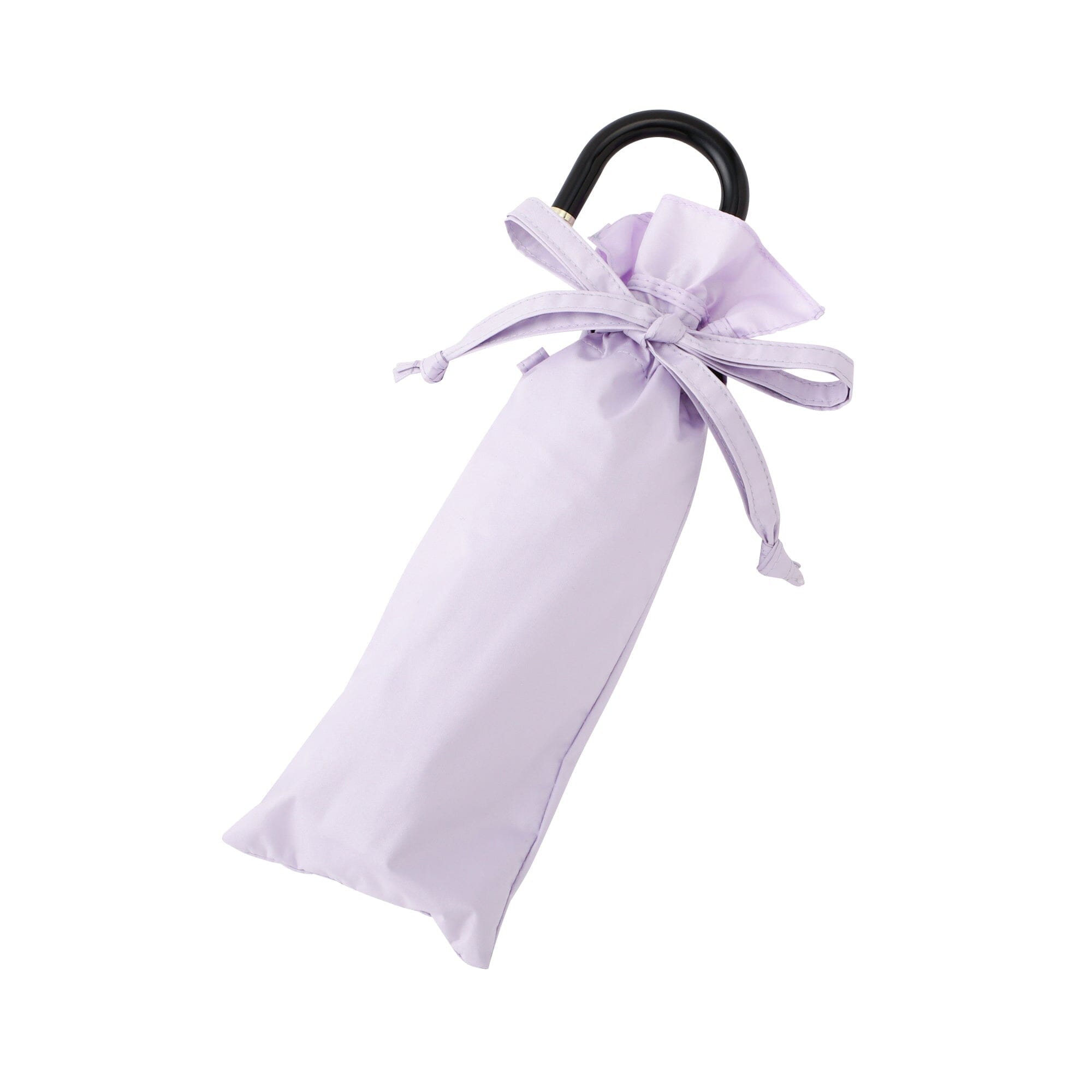 Classic Frill Folding Umbrella 50Cm Lavender - Compact Travel Umbrella for Women & Men, Windproof & UV Protection - Perfect for Rainy Days, Sunny Days, Commuting, Travel & Outdoor Activities