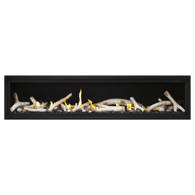 Napoleon Luxuria 74 Linear Direct Vent Gas Fireplace - LVX74NX | Modern Home Heating Solution for Living Rooms & Patios