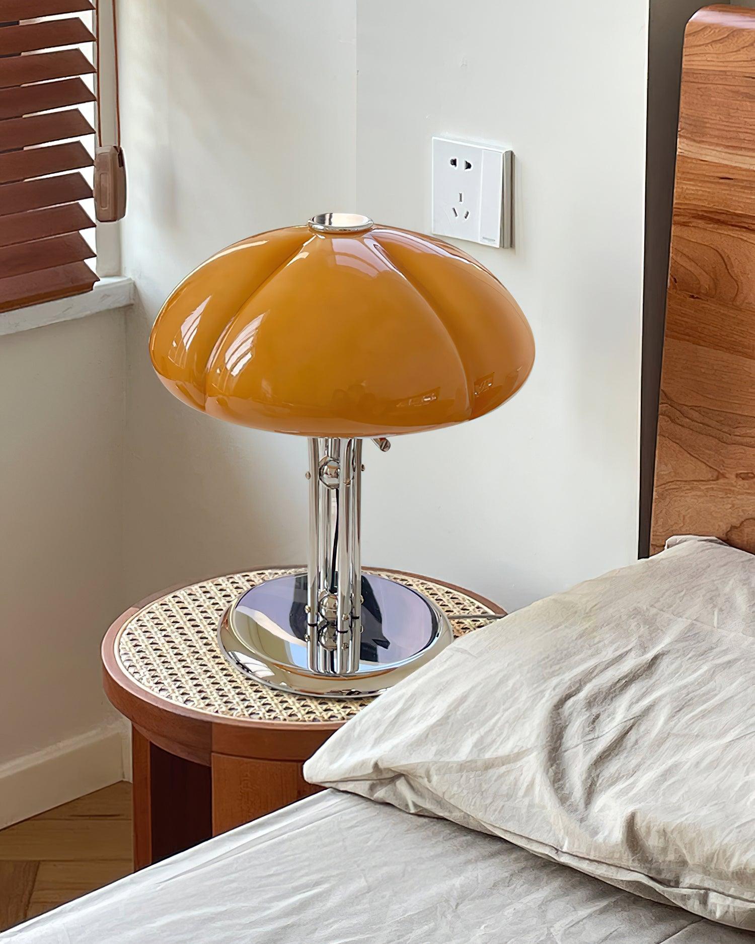 Cassian Table Lamp - Modern LED Bedside Lamp with USB Port, Adjustable Brightness for Bedroom, Living Room & Office - Perfect for Reading, Working & Relaxing