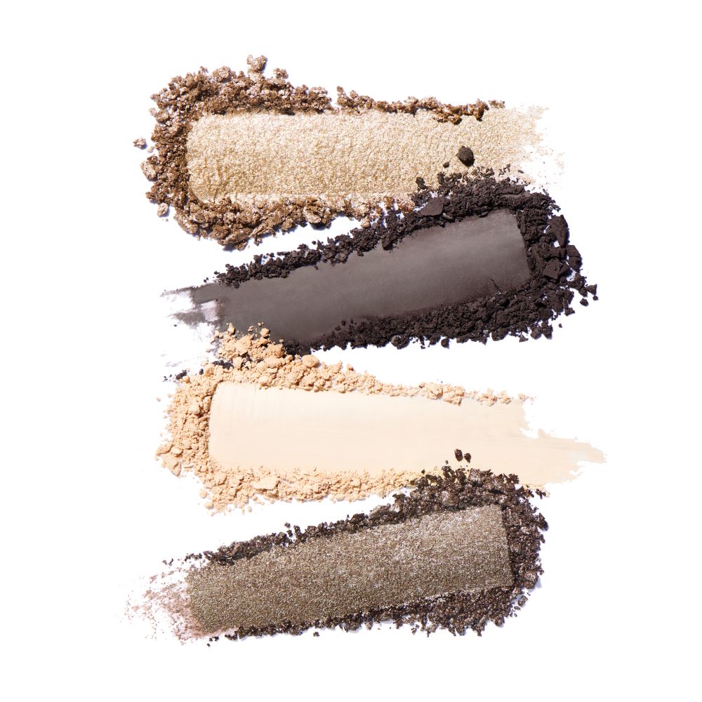 Deep and Stormy Eyeshadow Palette - 16 Highly Pigmented Matte & Shimmer Shades for Smoky & Dramatic Eye Looks - Perfect for Night Out, Party & Special Occasions