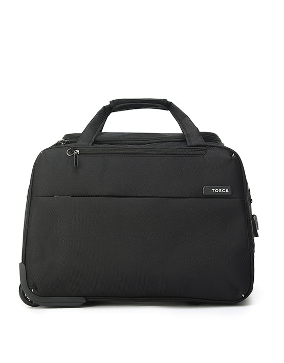 Tosca SO LITE AIR5055 WB A Onboard Wheel Bag - Lightweight Carry-On Luggage for Travel, Black | Perfect for Airplane Cabin & Business Trips