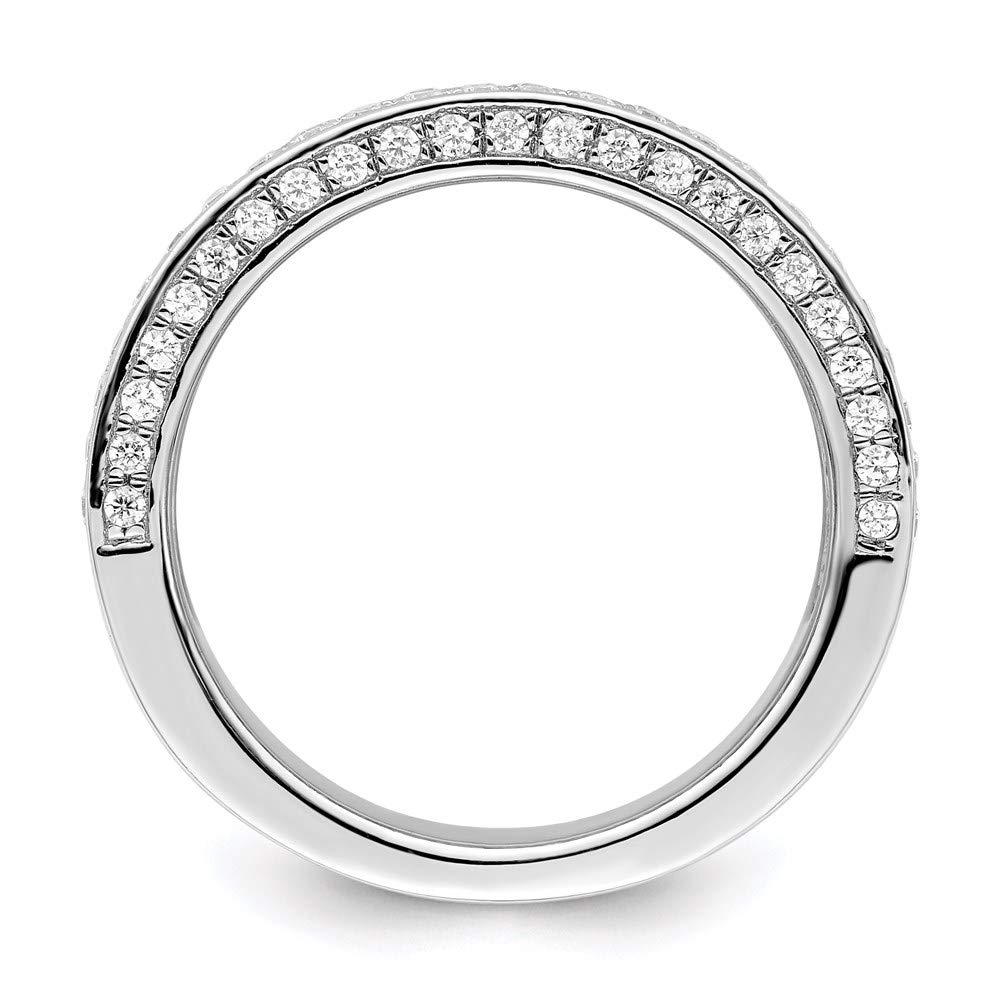 925 Sterling Silver Cubic Zirconia Brilliant Embers Ring - Elegant Women's Fine Jewelry Gift for Anniversary, Birthday & Valentine's Day | Perfect for Date Nights, Parties & Special Occasions