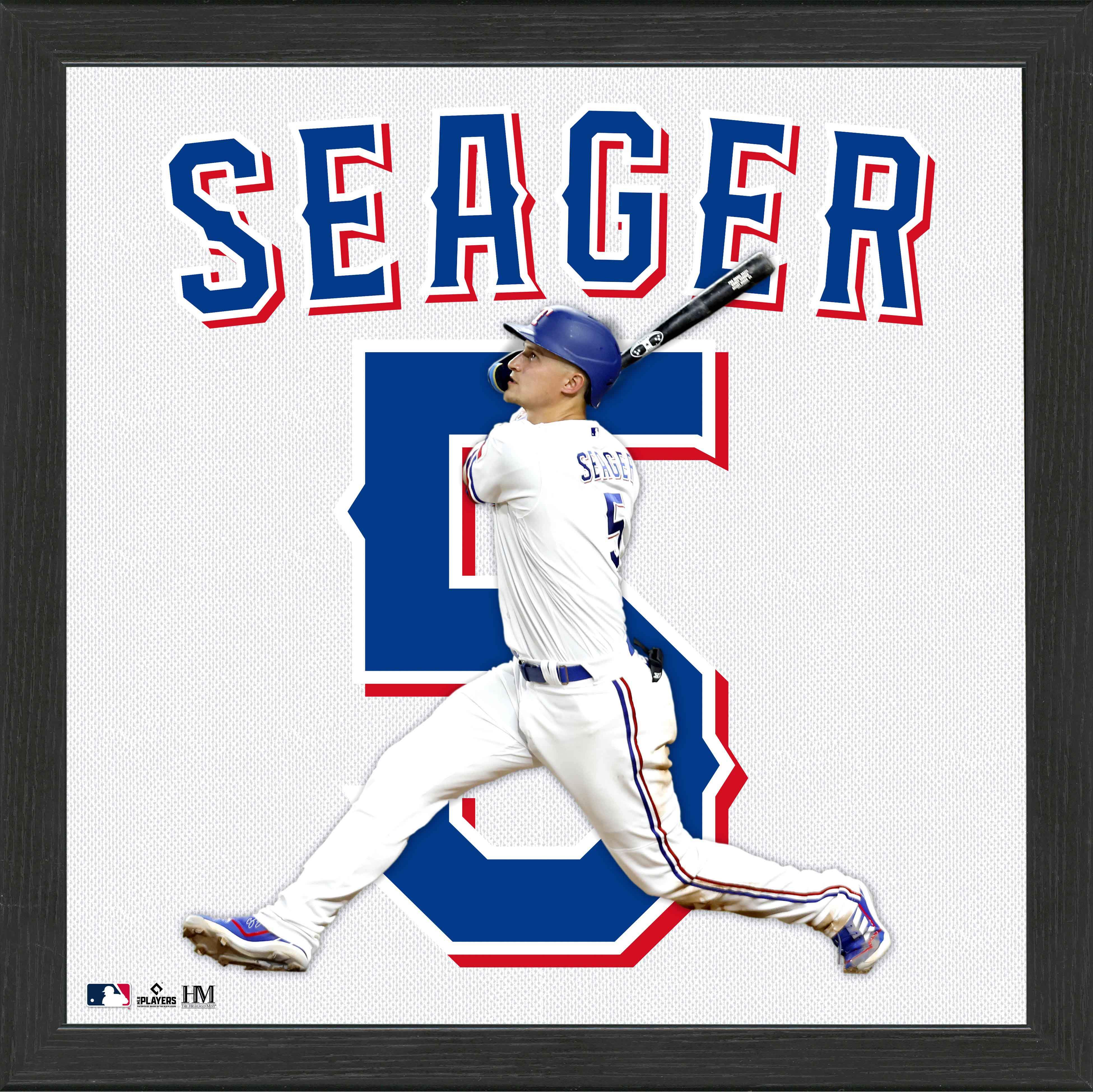 Corey Seager Texas Rangers Authentic Baseball Jersey - IMPACT Frame Stitched Logo - MLB Fan Gear for Men & Women - Perfect for Games, Collecting & Gifting
