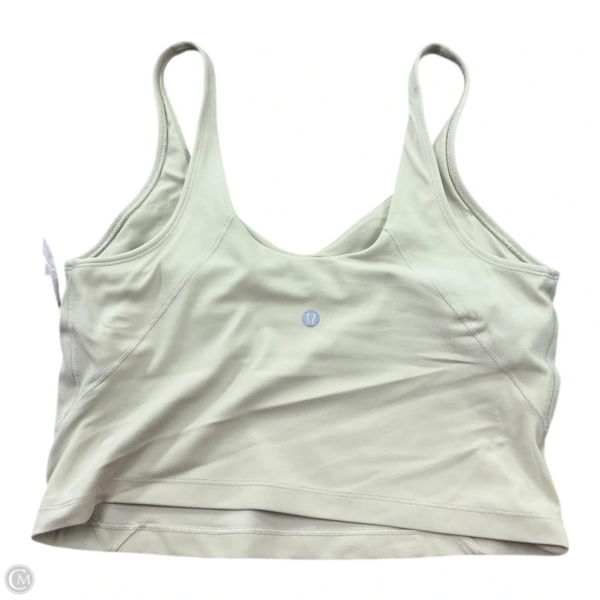 Lululemon Green Athletic Sports Bra Size 10 - High Support Workout Top for Running, Yoga & Gym