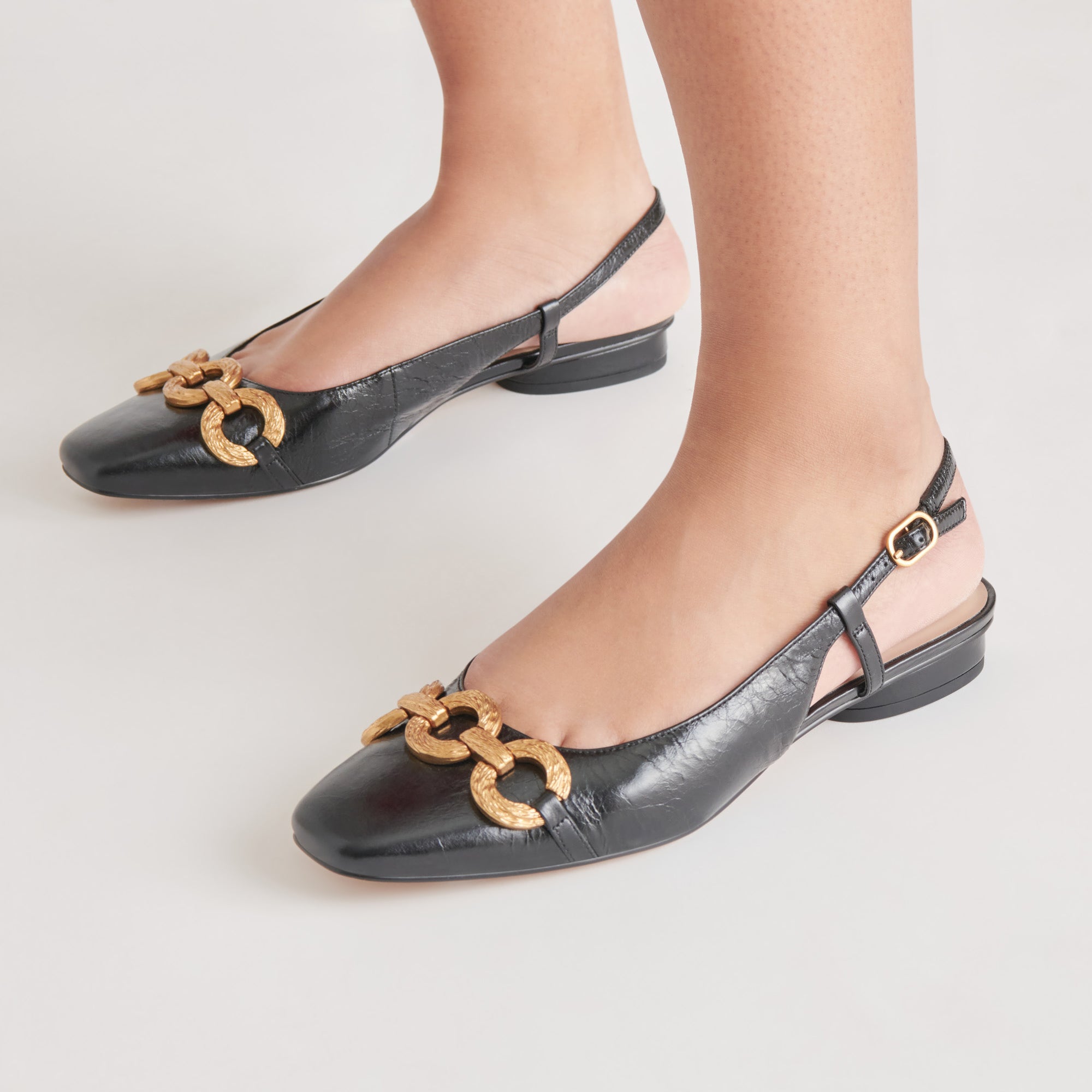 RAMANO FLATS MIDNIGHT CRINKLE PATENT - Stylish Women's Dress Shoes for Work, Party & Evening Events | Comfortable & Fashionable Heels for Professional & Social Occasions