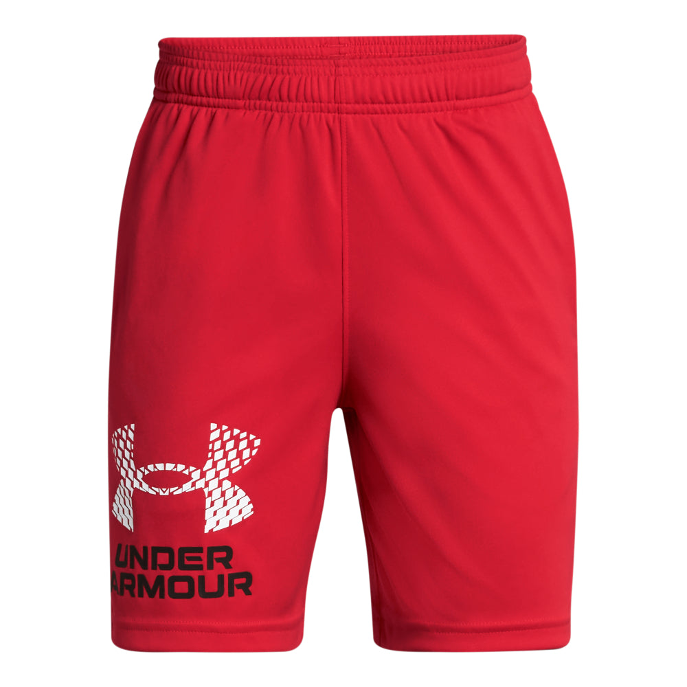 Under Armour Boys' Tech Logo Shorts - Moisture-Wicking Youth Athletic Shorts for Running, Training & Sports | Comfortable & Lightweight