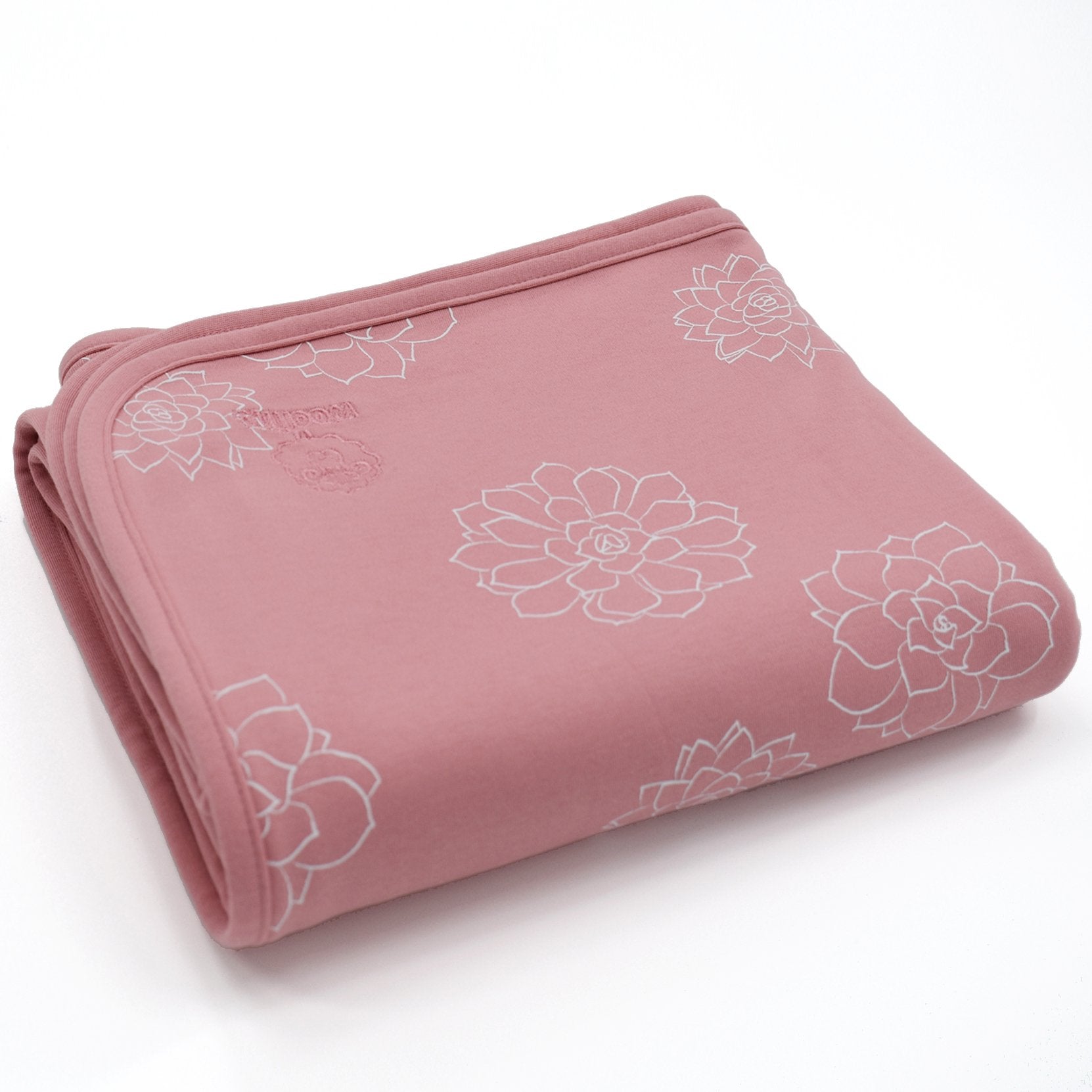Premium 4-Season Toddler Blanket - Soft Merino Wool & Organic Cotton Blend - 52.5