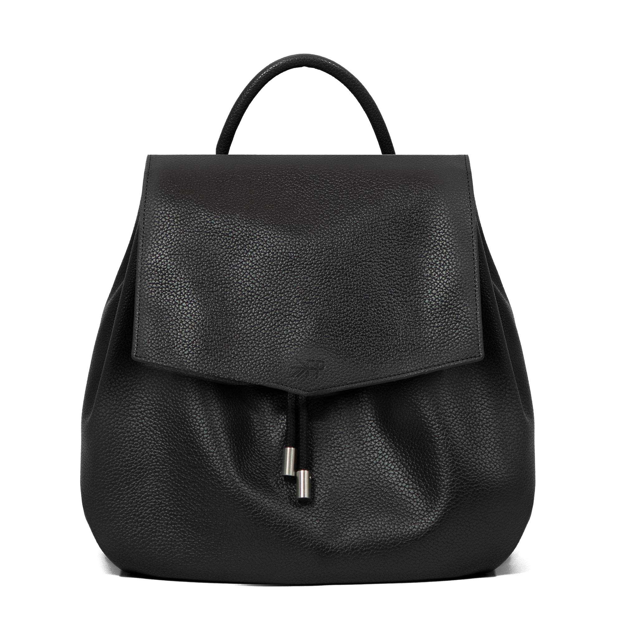 Freshly Picked Drawstring Diaper Backpack in Ebony - Stylish & Spacious Baby Bag for Moms On The Go | Perfect for Daycare, Travel & Everyday Use