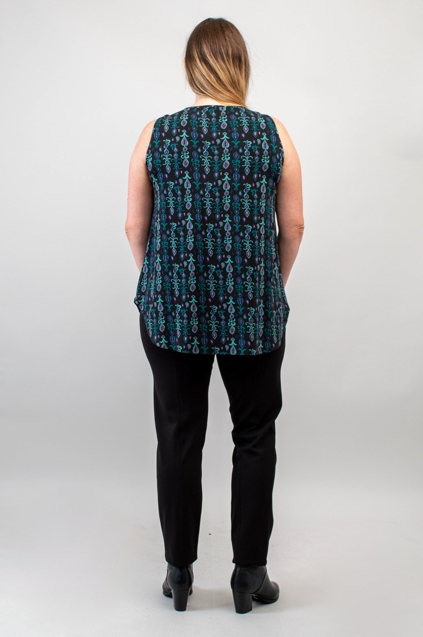Stylish Jazz Tank Top with Jewel Embellishments & Bamboo Fabric - Perfect for Concerts, Parties & Summer Outfits - Final Sale