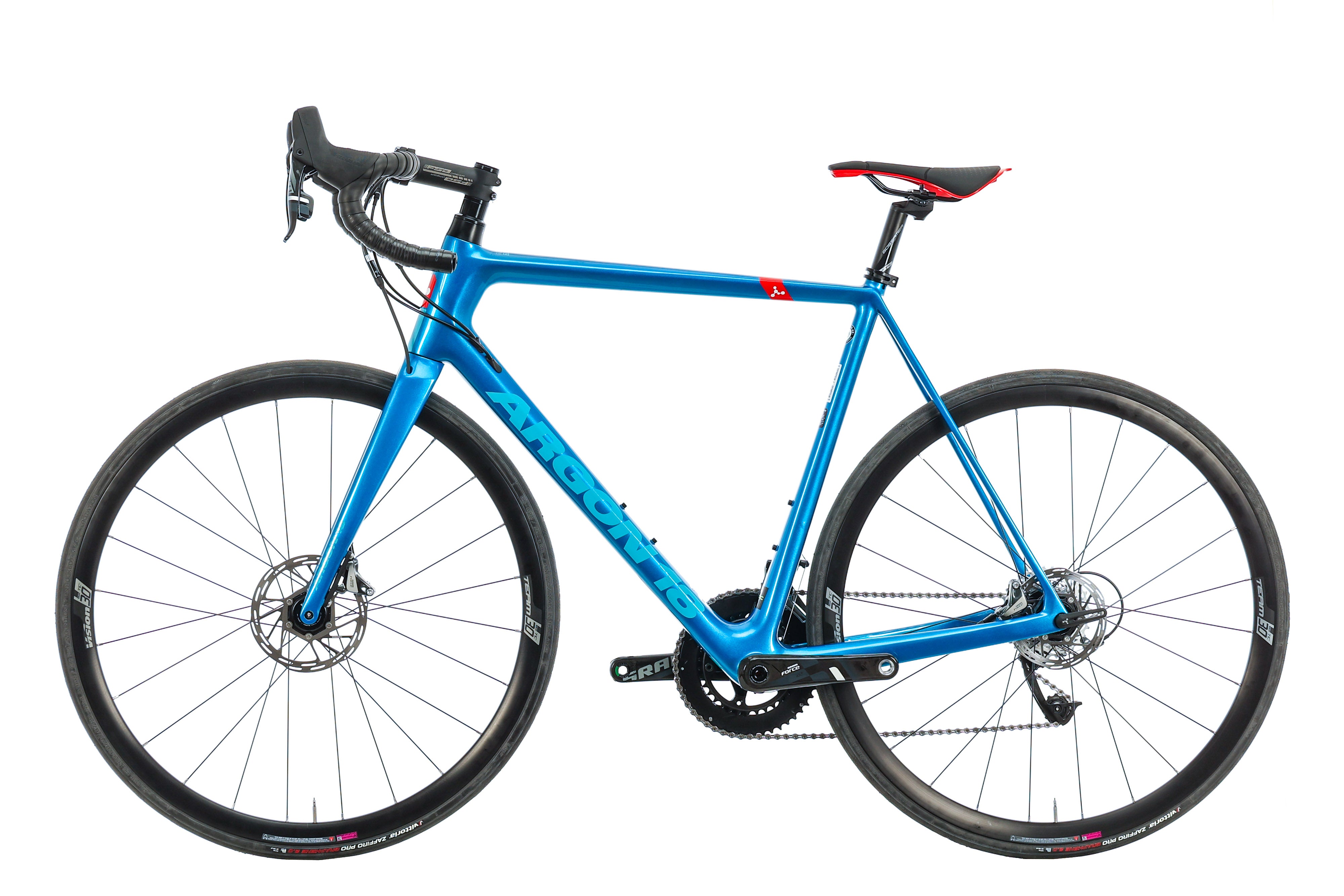 Argon 18 Gallium CS Disc SRAM Force 22 Road Bike 2023 - Lightweight Carbon Frame, Large Size | Perfect for Racing, Endurance & Long-Distance Cycling