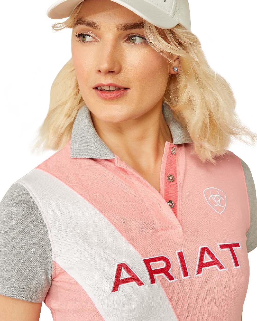 Ariat Women's Taryn Short Sleeve Polo Shirt - Breathable Performance Top for Equestrian, Golf & Casual Wear