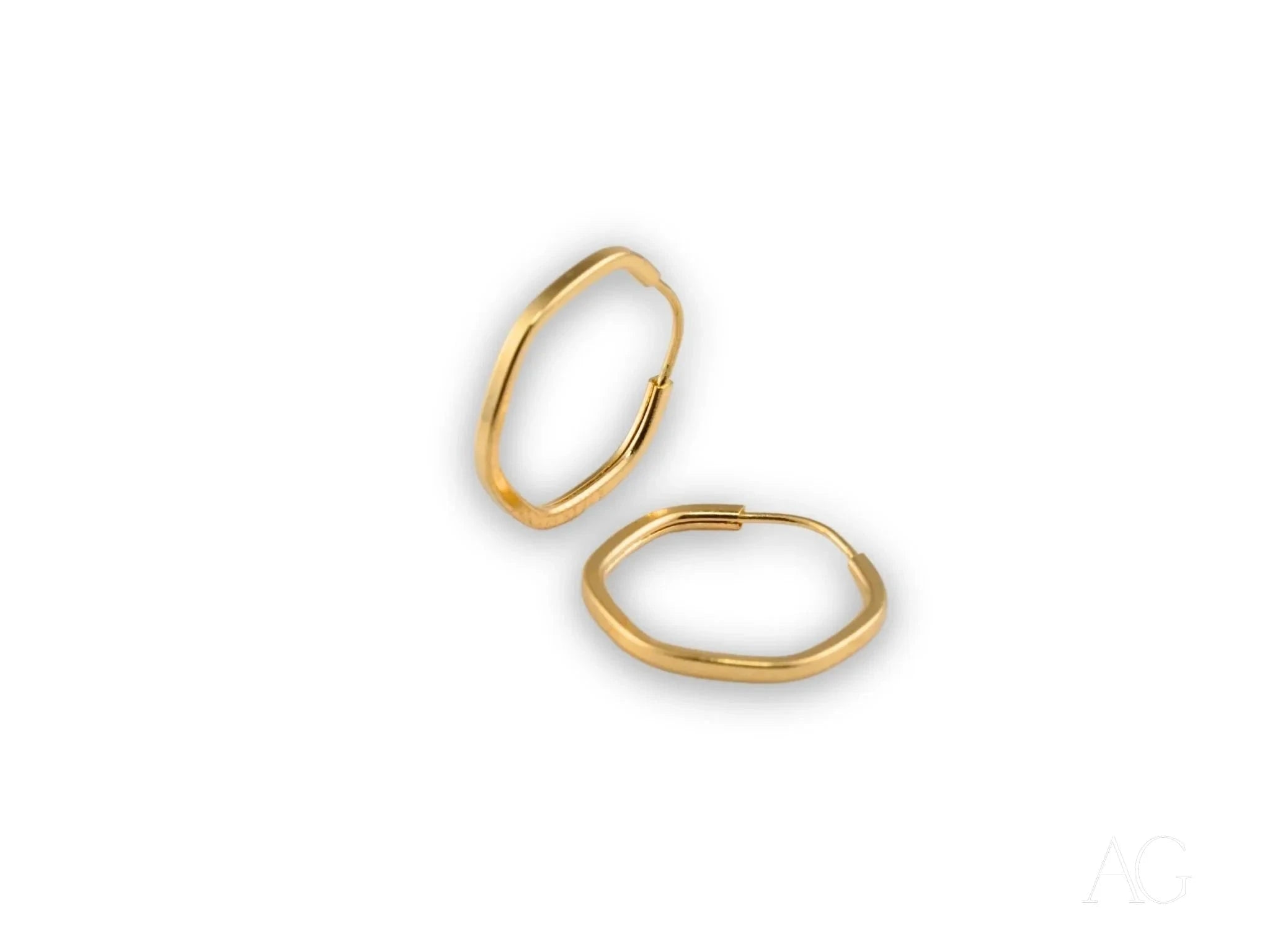 18K Gold Mini Hoop Earrings - Glimmergold Dainty Everyday Hoops for Women | Perfect for Work, Date Night & Special Occasions