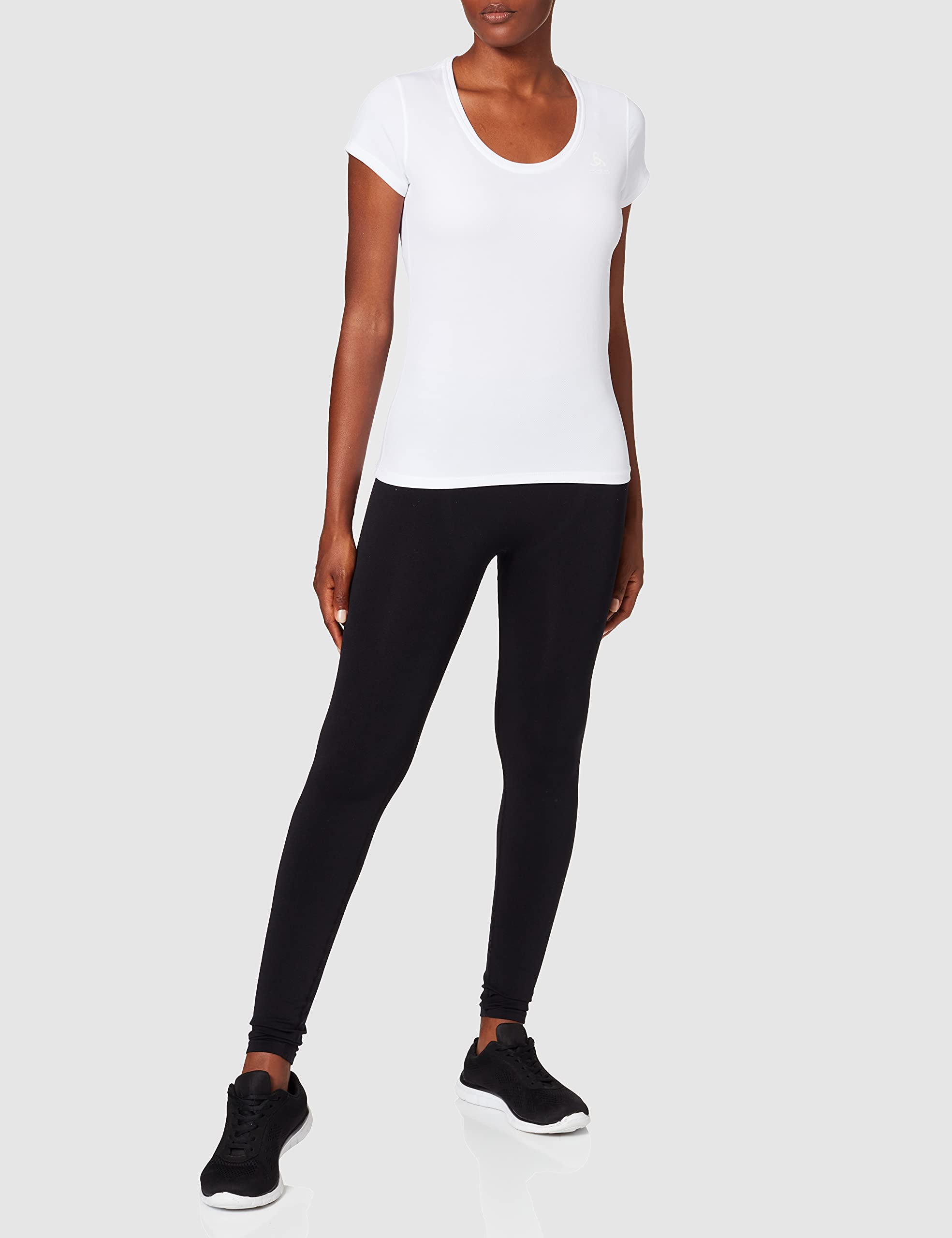 Odlo Women's Performance Running T-Shirt - Breathable Quick-Dry Activewear for Workouts & Gym - Lightweight Moisture-Wicking Fitness Top for Jogging, Yoga & Outdoor Sports