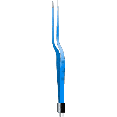 Bipolar Malis Forceps 1mm (91 6108) - Precision Surgical Instrument for Microsurgery and Neurosurgery