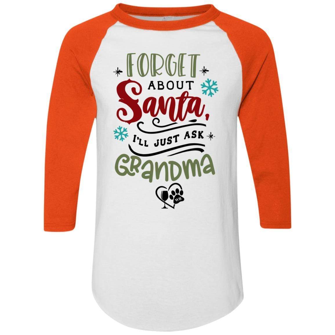 WineyBitches.Co Colorblock Raglan Jersey - Women's Trendy Baseball Tee for Casual Wear & Night Out