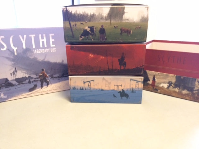 Scythe Legendary Board Game - Complete Collector's Edition with Miniatures & Expansions | Strategy War Game for Adults & Teens | Perfect for Game Nights & Gifts