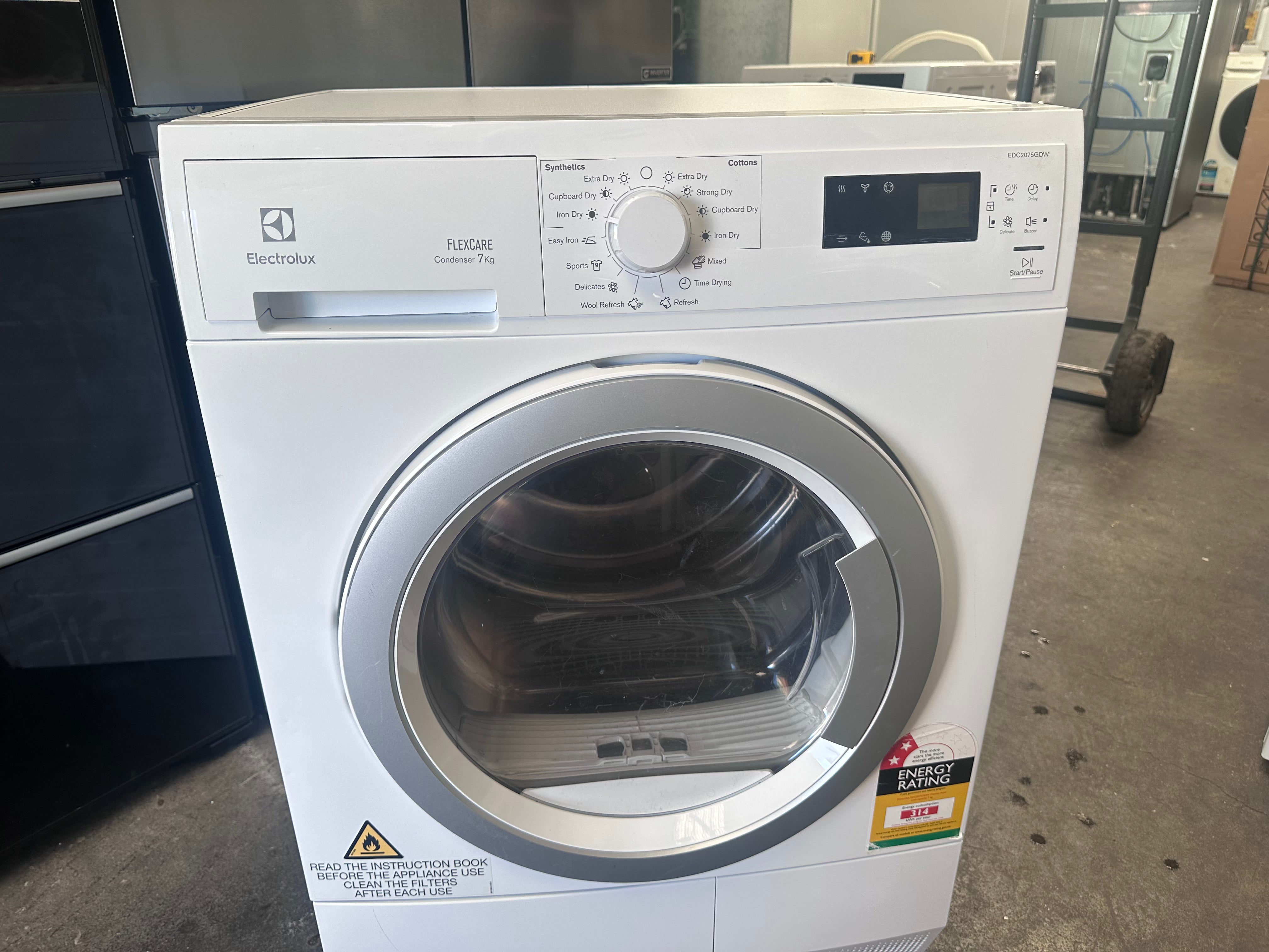 Electrolux 7kg Condenser Dryer - Energy Efficient & Quiet | Refurbished Like New | Perfect for Small Apartments & Laundry Rooms
