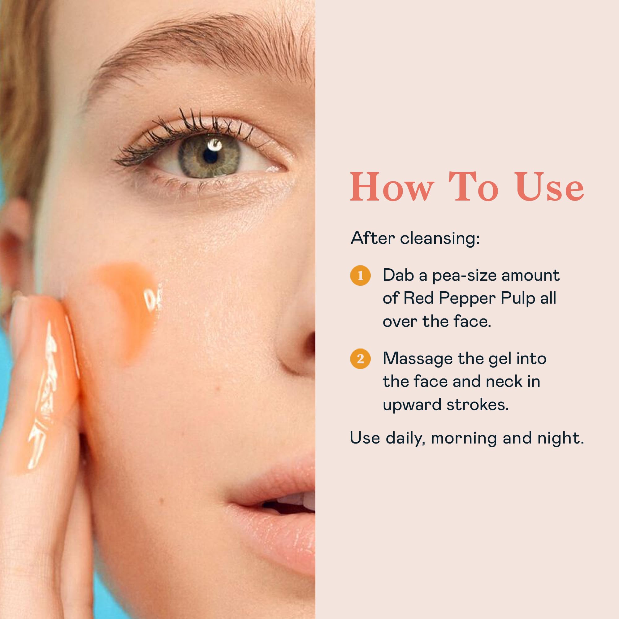 Erborian Red Pepper Pulp Hydrating & Energizing Gel Moisturizer - Brightening & Plumping Facial Cream for Glowing Skin - Korean Skincare Therapy - 0.6 oz | Perfect for Daily Hydration & Radiance Boost