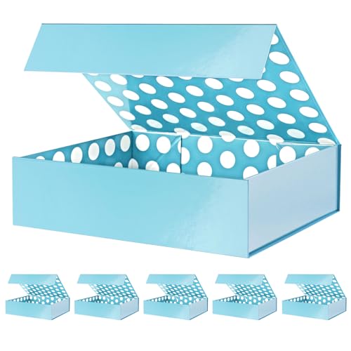 Baby Blue-13x9.7x3.4-Pack of 6