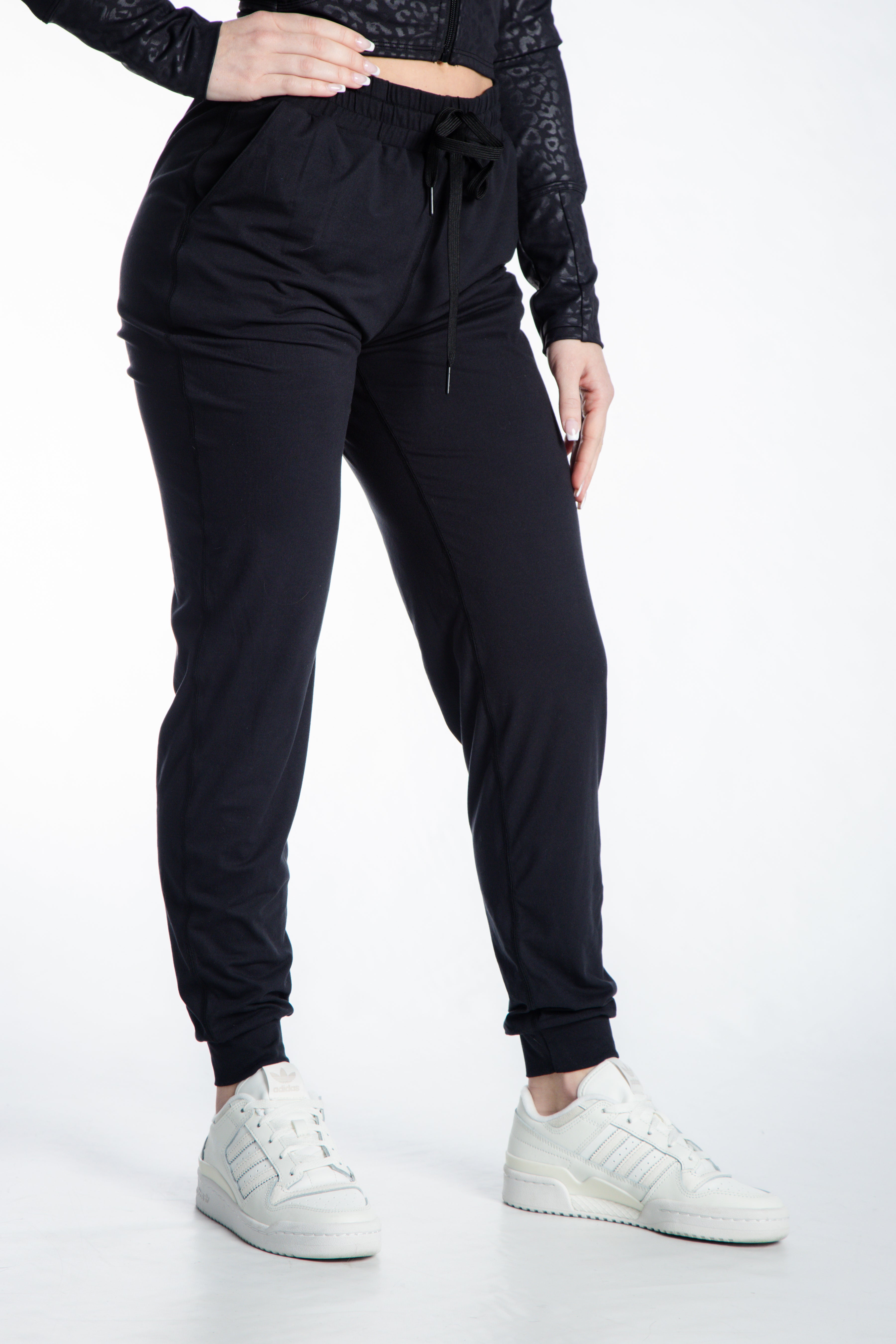Premium Black Dream Joggers - Soft & Comfortable Lounge Pants for Women & Men - Perfect for Yoga, Running, Travel & Relaxing at Home