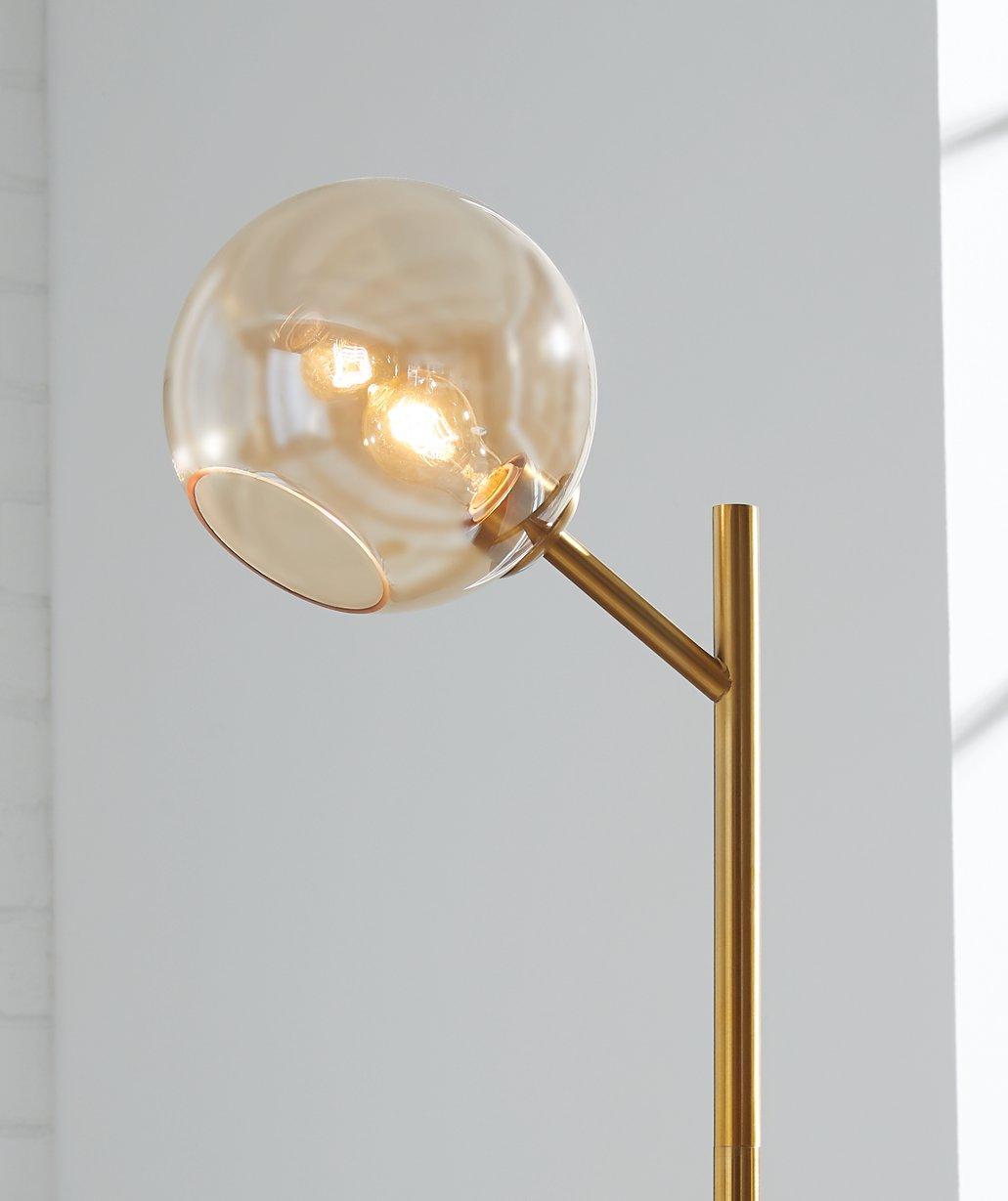 Modern LED Floor Lamp with Adjustable Brightness & Color Temperature - Perfect for Living Room, Bedroom, or Office Reading Light
